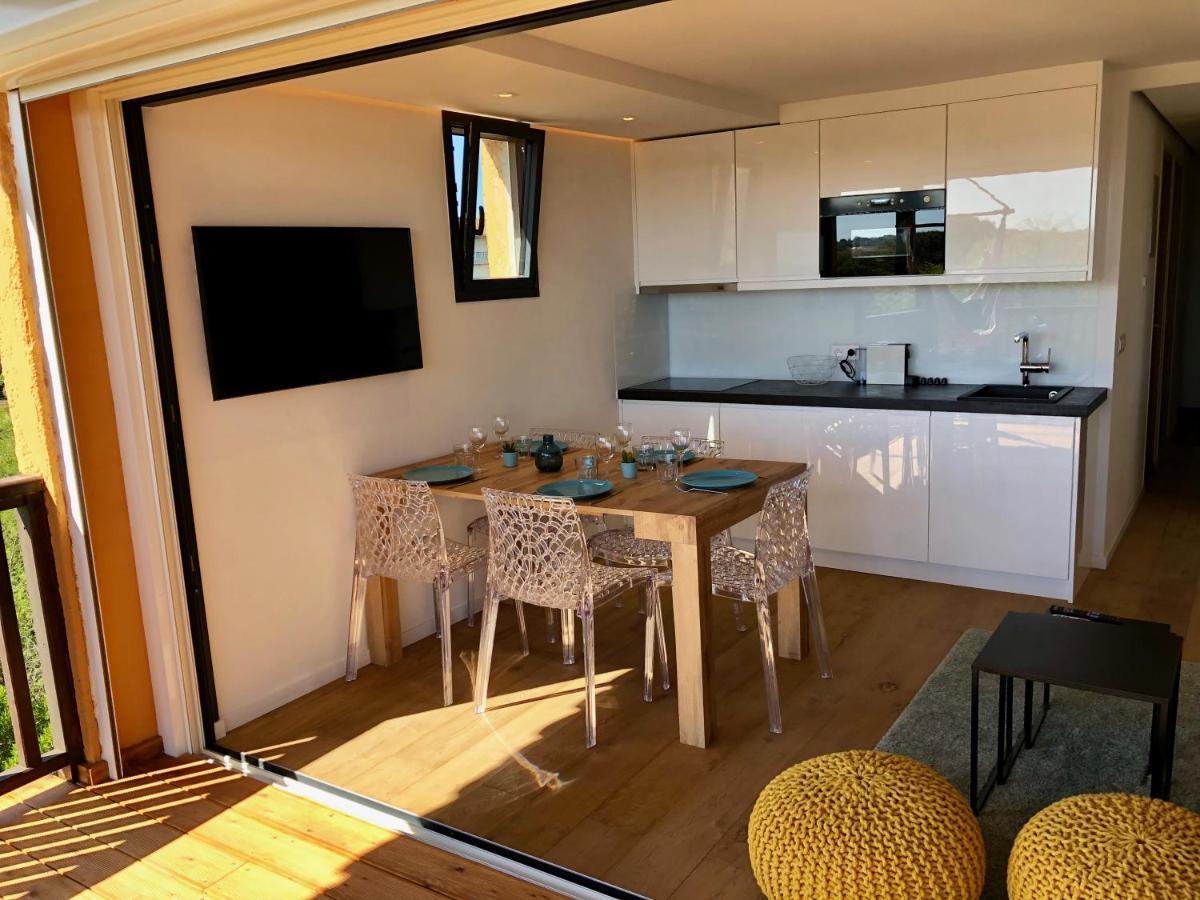 Appartement climatisé refait à neuf - VUE MER Saint-Tropez - Piscine- 50m plage Gassin Exterior foto